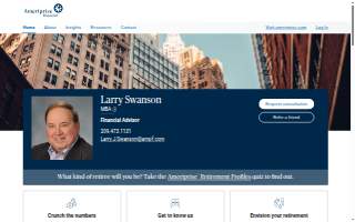 Larry Swanson - Financial Advisor, Ameriprise Financial Services, LLC