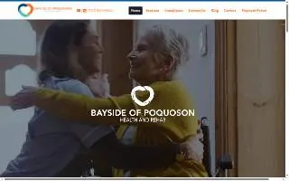 Bayside of Poquoson Health and Rehab website