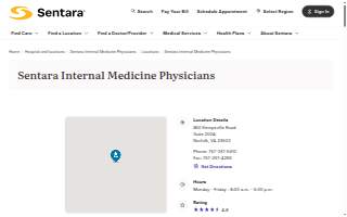 Sentara Internal Medicine Physicians