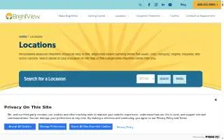 BrightView Landscapes of Sunrise website