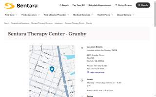 Sentara Therapy Center - Granby