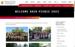 Picnic Basket Catering website