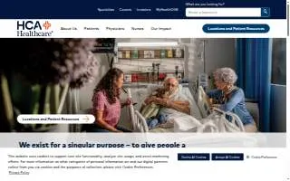 HCA Midwest Physicians website
