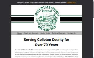 Colleton Tile & Concrete Inc