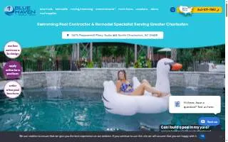 Blue Haven Pools & Spas of North Charleston website