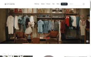 Centre Salon + Spa Westminster website