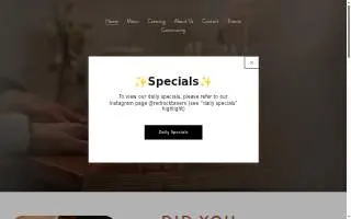 Red Rock Tavern of Hartford website
