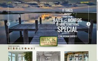 Buck Lumber & Building Supply Inc. website