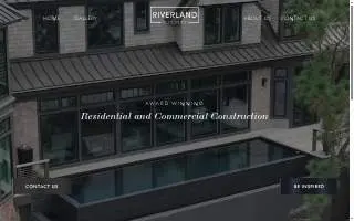 Riverland Builders website