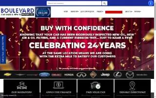 Boulevard Motors of New Haven website