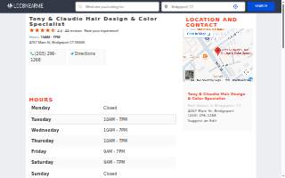 Tony & Claudio Hair Design & Color Specialist