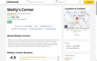 Matty's Corner