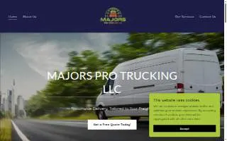 Majors Pro Trucking LLC of Bridgeport website