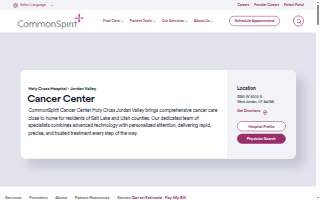 Holy Cross Hospital - Jordan Valley Cancer Center