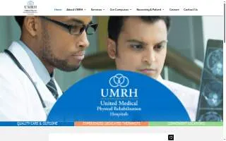 United Medical Rehab Hospital website