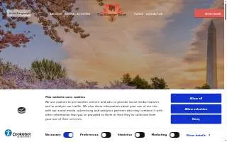 District hotel website