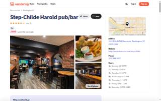 Step-Childe Harold pub/bar