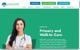 Medics USA website