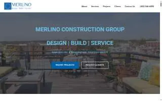 Merlino Construction Group LLC website
