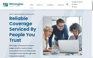 Wilmington Insurance Company website
