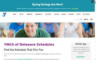 Dover YMCA website