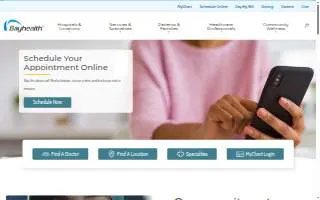 Bayhealth Community Pharmacy, Kent Campus website