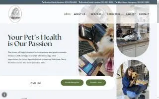 Brenford Animal Hospital of Dover website