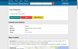 Little's Electric website