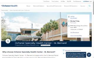 Ochsner Specialty Health Center - St. Bernard