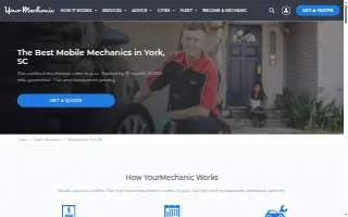 Mechanics in Motion LLC Mobile Mechanics website