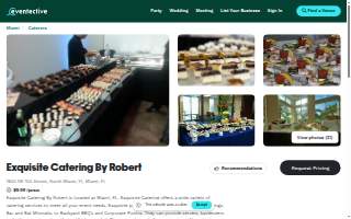 Exquisite Catering by Robert - Miami Caterer