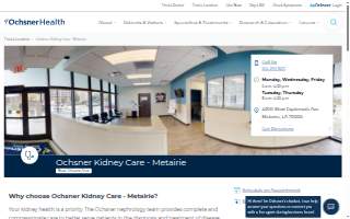 Ochsner Kidney Care - Metairie