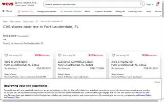 CVS Pharmacy website