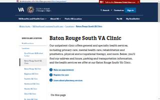 VA Baton Rouge South Clinic