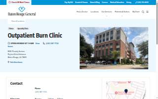 Baton Rouge General Outpatient Burn Clinic