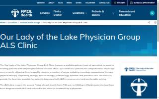 Our Lady of the Lake Physician Group ALS Clinic