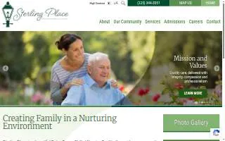 Sterling Place of Baton Rouge website