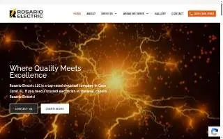 Rosario Electric LLC website