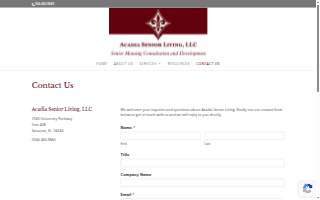 Acadia Senior Living