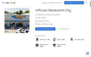 VIPcare at Centennial Health - Oklahoma City website
