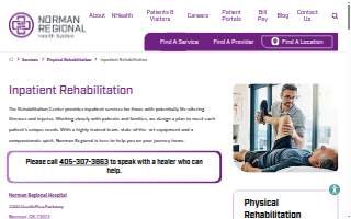 Norman Regional Inpatient Physical Rehabilitation
