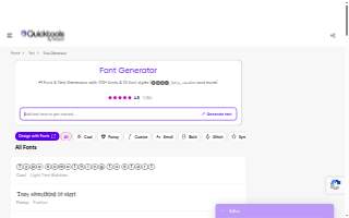 Font Salon