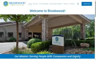 Brookwood Skilled Nursing & Therapy website