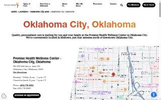 Premise Health Wellness Center - Oklahoma City website