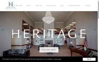Heritage Assisted Living - Oklahoma City website