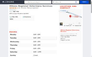 Athens Regional Veterinary Services