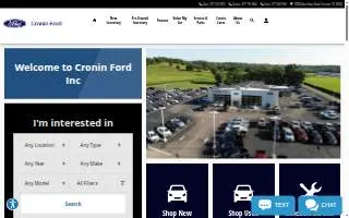 Cronin & Company, CPAs website