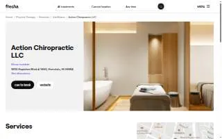 Action Chiropractic LLC website