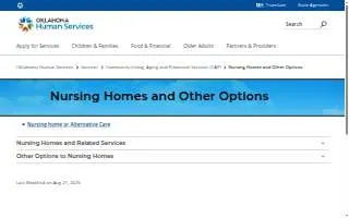 Nursing Home Association of Oklahoma website