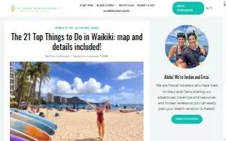 Waikiki Circle Hotel website